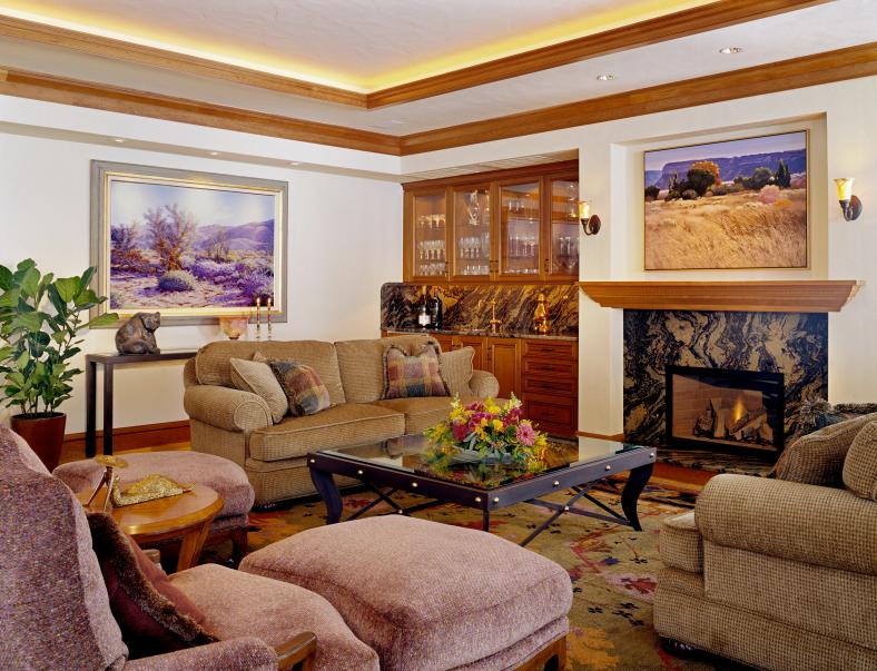 Boulder Residence - living rm